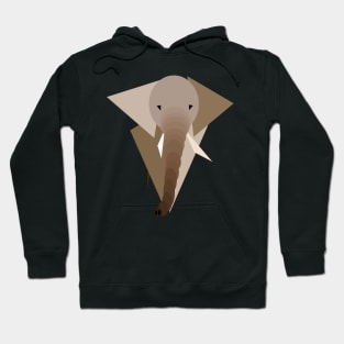 Geometric Elephant Hoodie